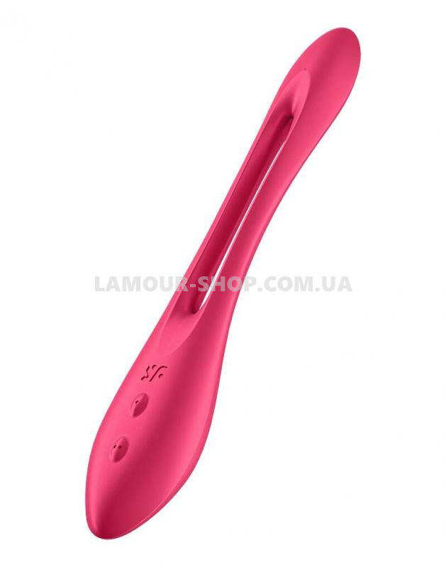 фото Вібратор Satisfyer Elastic Joy Red