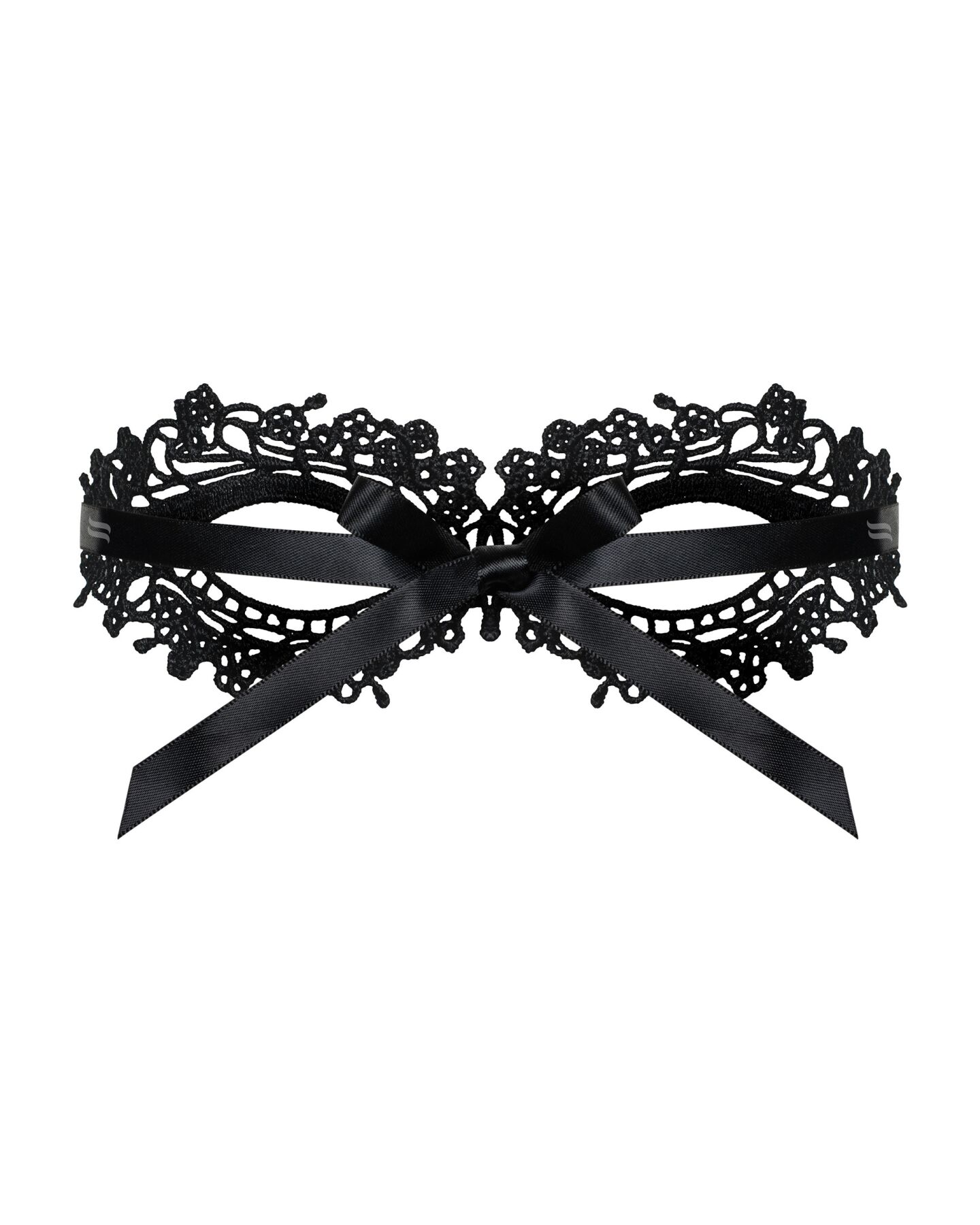 фото Мереживна маска Obsessive A710 mask, єдиний розмір, чорна