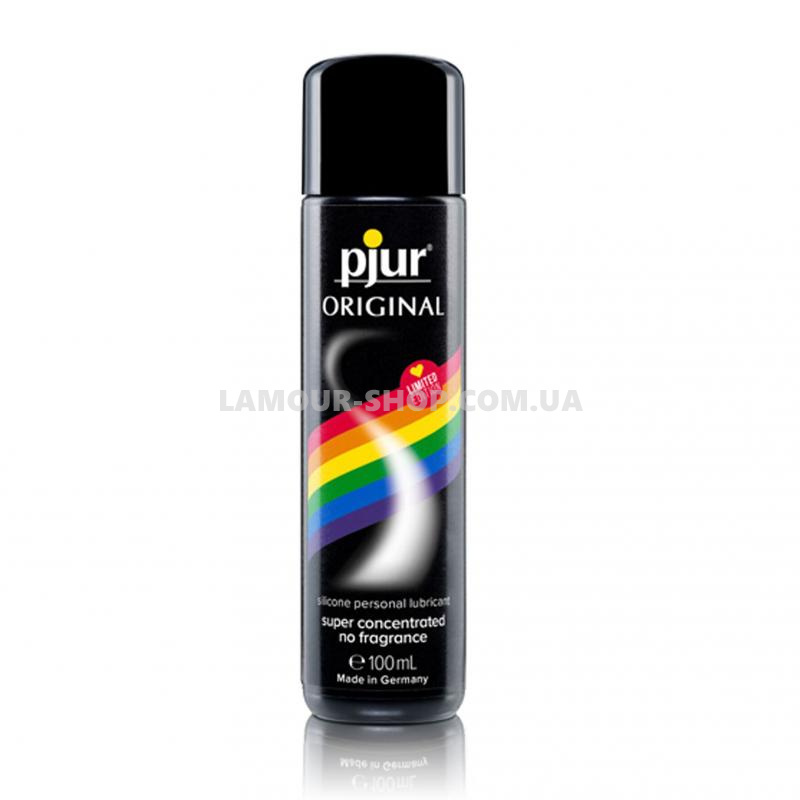 фото Универсальная смазка на силиконовой основе pjur Original 100 мл Rainbow 