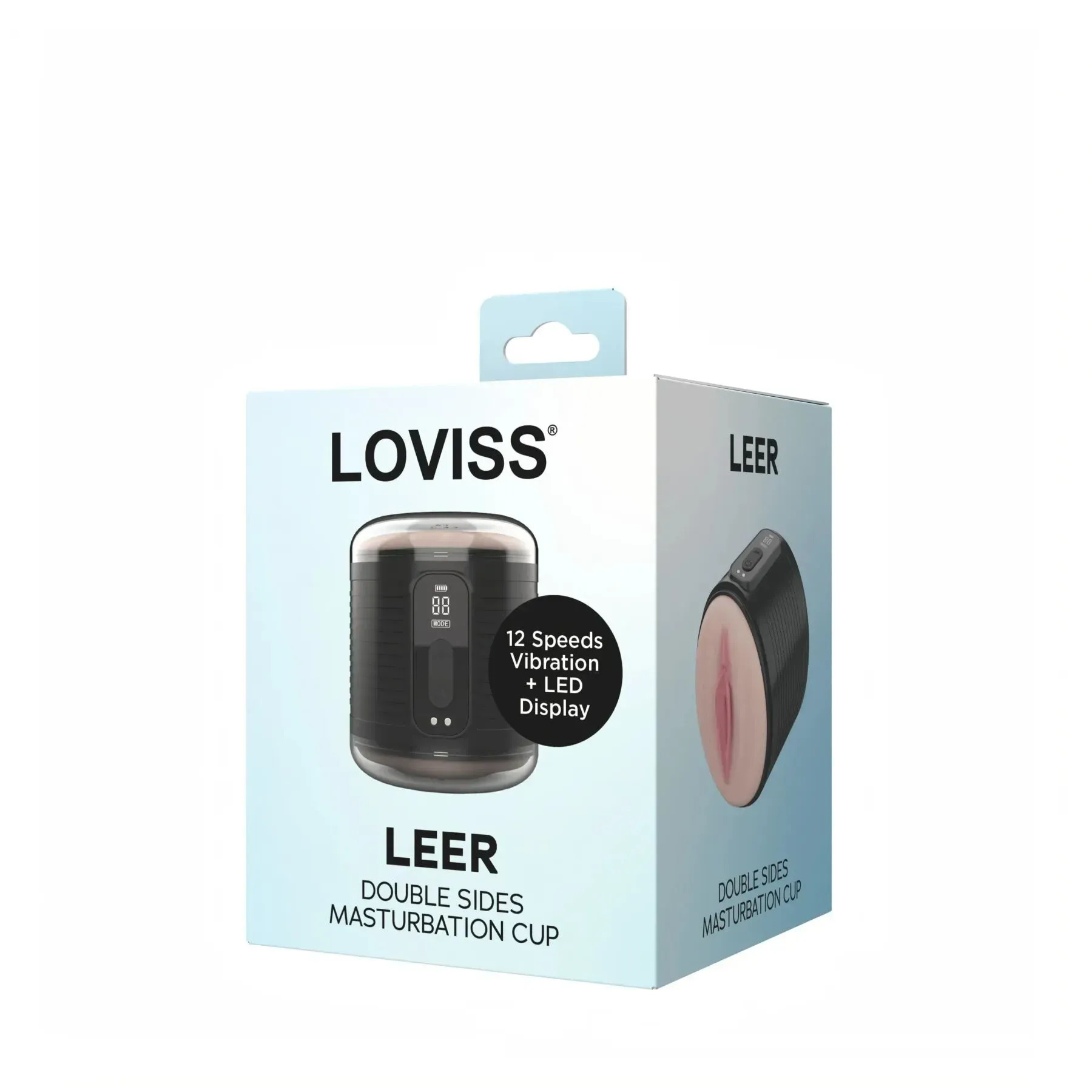 фото Мастурбатор Loviss Leer Double Sides Masturbation