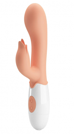 фото Вібратор із стимулятором клітора Pretty Love - Bloody Mary