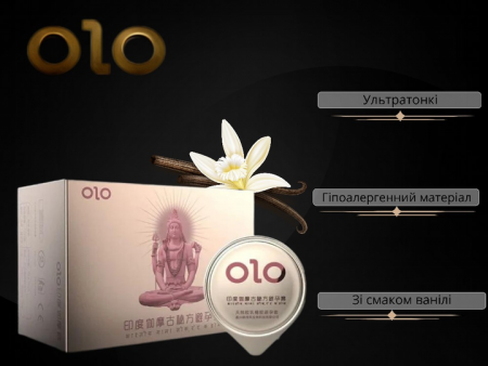 фото Презерватив OLO  Gold Budda 1шт