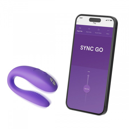 фото Смарт-вібратор для пар We-Vibe Sync GO Light Purple