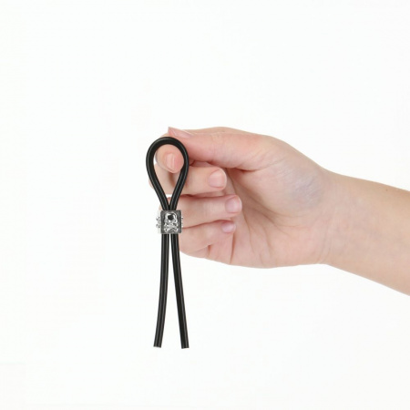 фото Ерекційне кільце-ласо LUX Active Tether Adjustable Silicone Cock Tie