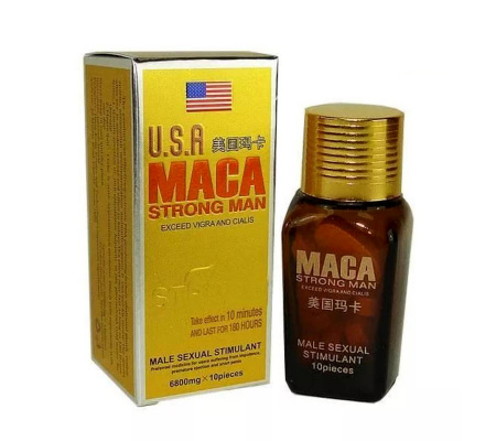 фото Таблетки Maca Strong Man
