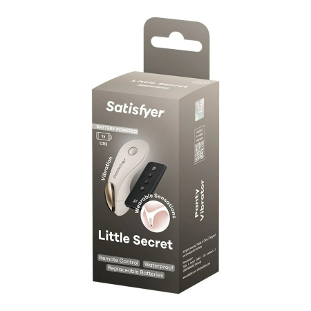 фото Вібратор  у трусики Satisfyer Little Secret Battery Series з пультом ДК