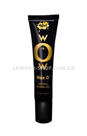 фото Гель для клітора Wet Wow Max O Clitoral Arousal Gel, легке поколювання 