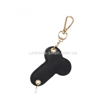 фото Брелок  на карабіні для ключів Art of Fhallus, Чорний
