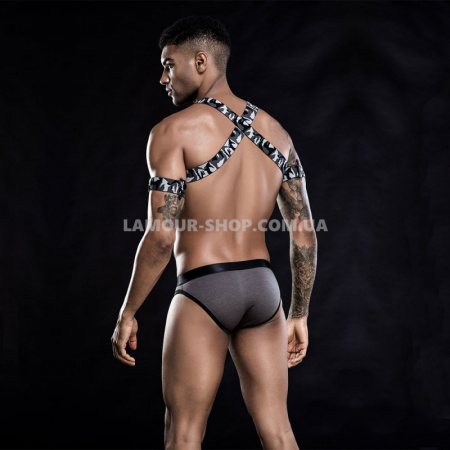 фото Чоловічий еротичний костюм з портупеєю "Дикий Джеймс" One Size