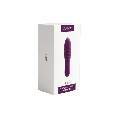 фото Потужний міні вібратор Svakom Tulip Violet