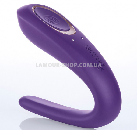 Satisfyer Вібратор для пар Partner Double Classic з одним двигуном фото фото Вібратор для пар Partner Double Classic з одним двигуном