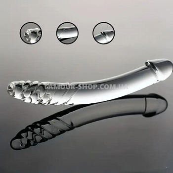 Подвійний скляний ділдо