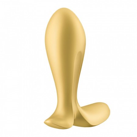 фото Анальна смарт-пробка з вібрацією Satisfyer Intensity Plug Gold