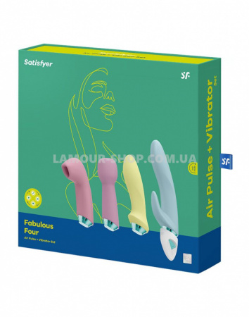 фото Подарунковий набір секс-іграшок Satisfyer Fabulous Four