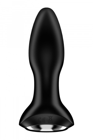 фото Анальна вібропробка із перлинним масажем Satisfyer Rotator Plug 2+ Black