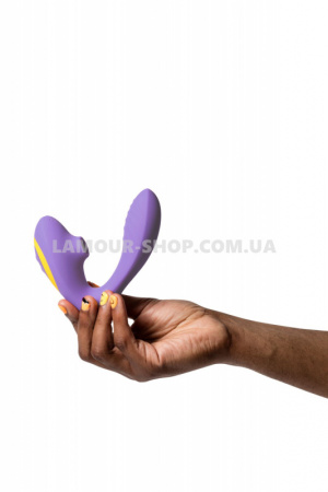 фото Вібратор для пар із вакуумною стимуляцією Romp REVERB