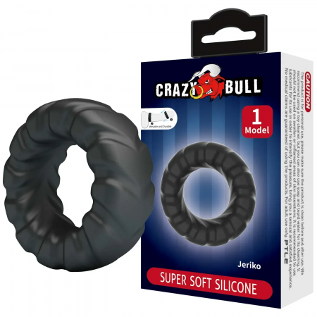 фото Ерекційне кільце Crazy Bull №1 - JERIKO super soft silicone