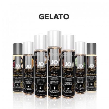 фото Змазка на водній основі JO GELATO CremeBrulee (120 мл) без цукру, парабенів