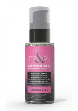 фото Масажна олія Sensuva Me&You  (Pink Grapefruit & Vanilla Bean) 59 мл