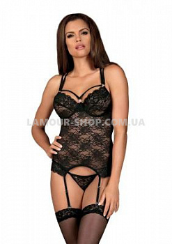 Корсет Underwire Teddy Black S/M Корсет Underwire Teddy Black S/M