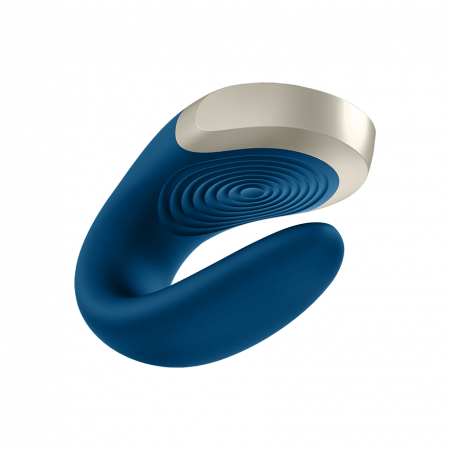 фото Смарт-вібратор для пар Satisfyer Double Love (Blue)