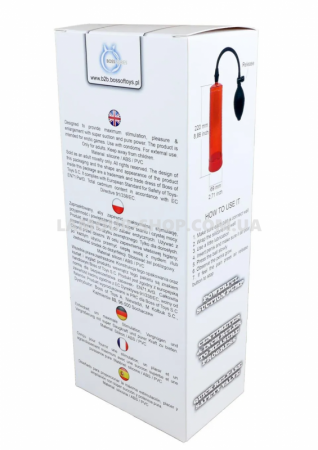 фото Вакуумна помпа Boss Series: Power pump - Red