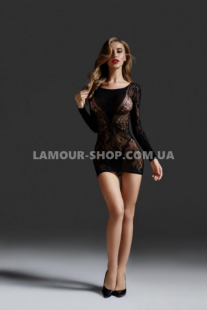 фото Сукня мереживна, чорна