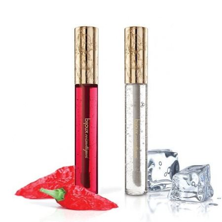 фото Зігр. та охл. блиск для сосків Bijoux Indiscrets Kissable Nip Gloss DUET