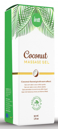 фото Масажний гель для інтимних зон Intt Coconut Vegan (30 мл)