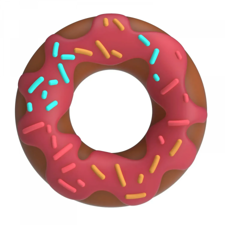 фото Ерекційне кільце Crazy Bull - Berry Super Donut Silicone Cock Ring