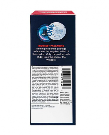 фото Презервативи My ONE Super Wide & Long 1шт