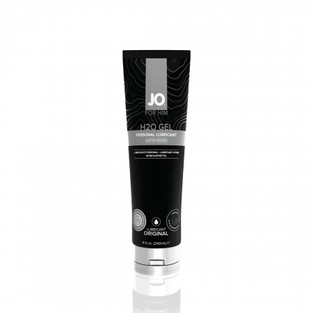 фото Змазка на водній основі JO H2O GEL — ORIGINAL (240 мл), рослинний гліцерин