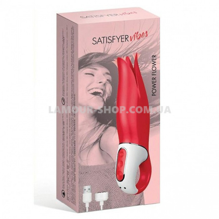фото Вибратор Satisfyer Vibes Power Flower (t)
