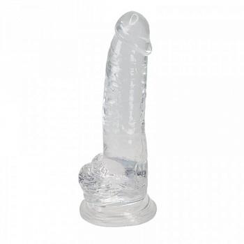 Фалоімітатор Alive Jelly Dildo Torrent, ТПЕ, присоска, діаметр 4.5 см