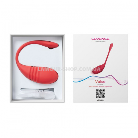 фото Смарт-віброяйце Lovense Vulse (Thrusting Egg Vibrator)