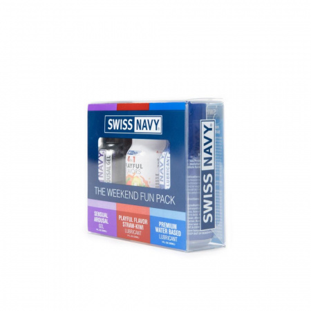 фото Набір Swiss Navy Weekend Fun Pack 3 х 30 мл