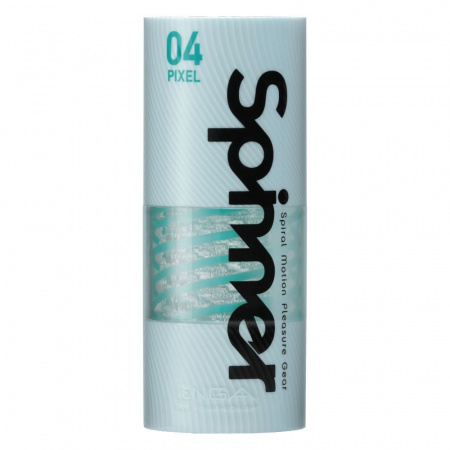 фото Мастурбатор Tenga Spinner Pixel пружною стимулювальною спіраллю всередині