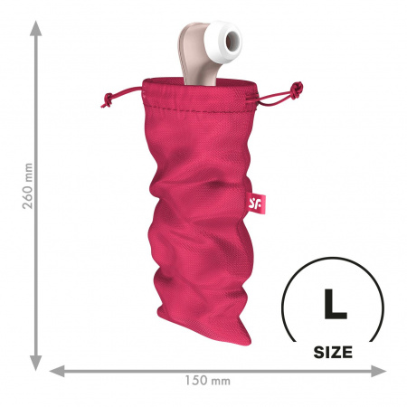 фото Мішечок для зберігання іграшок Satisfyer Treasure Bag L Pink