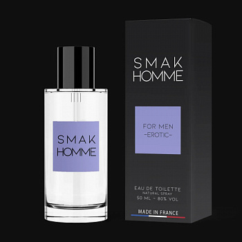 Туалетна вода з феромонами SMAK HOMME , 50 ml