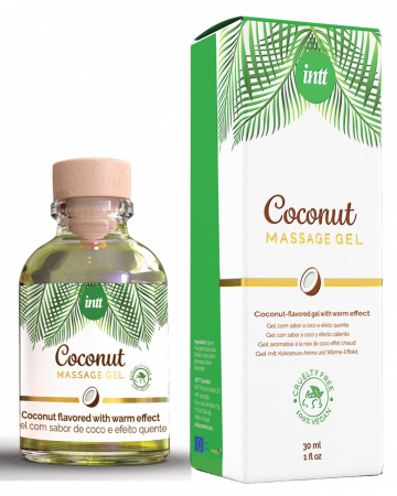 фото Масажний гель для інтимних зон Intt Coconut Vegan (30 мл)