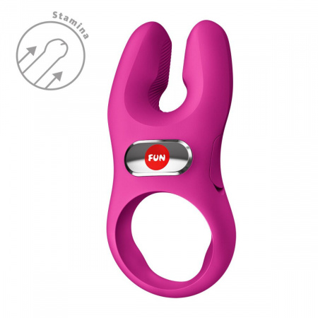 фото Ерекційне віброкільце Fun Factory NŌS PRO Magenta