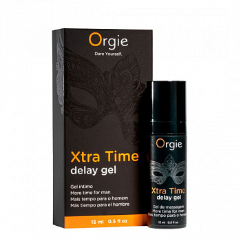 Гель-пролонгатор Orgie Xtra Time Delay Gel, 15 мл, на водній основі