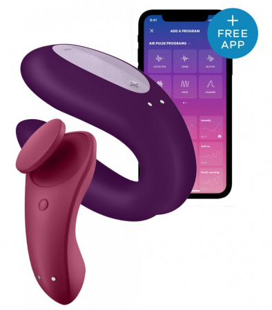 фото Набір Satisfyer Partner Box 1 (в-р для пар Double Joy + в-р у трусики Sexy 