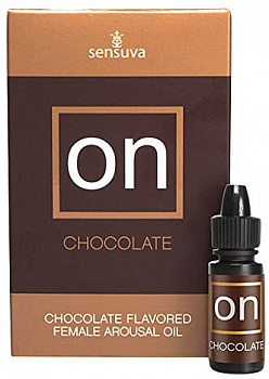 Збуджувальні краплі для клітора Sensuva ON Arousal Oil for Her Chocolate (5 мл) 