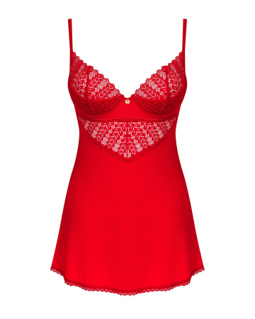 фото Пеньюар Obsessive Ingridia chemise & thong M/L