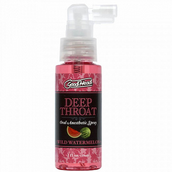 Спрей для мінету Doc Johnson GoodHead DeepThroat Spray - Watermelon 59 мл