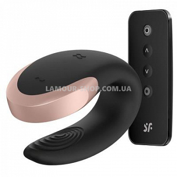 Смарт-вібратор для пар Satisfyer Double Love (Black)