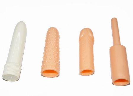 фото Вибратор с насадками