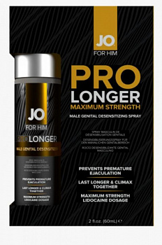 Пролонгирующий спрей System JO Prolonger Spray with Lidocaine (60 мл)