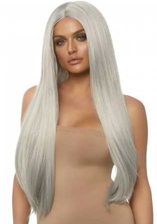 фото Перука Leg Avenue 33″ Long straight center part wig Grey